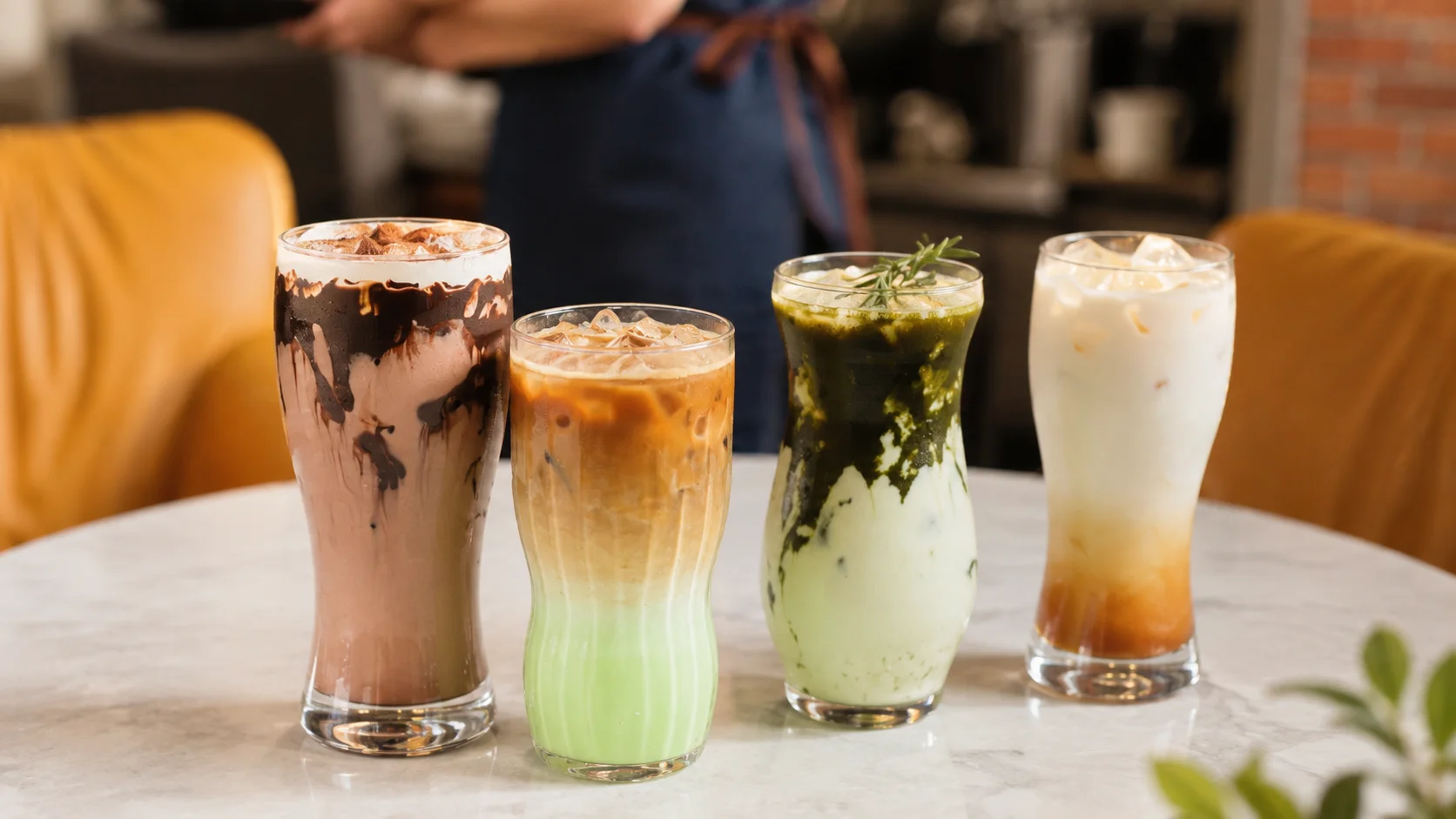 content (2) Specialty iced drinks served at the best coffee shop in Cavite